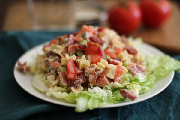 BLT Pasta Salad - World of Pastabilities