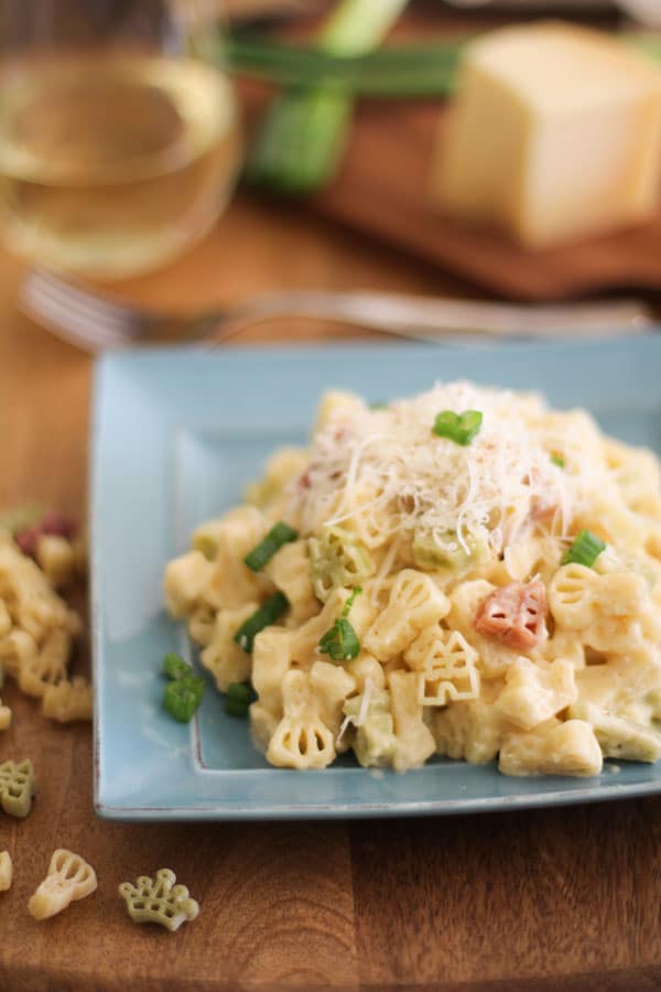 Light Fettuccine Alfredo with Princess Pasta | WorldofPastabilities.com