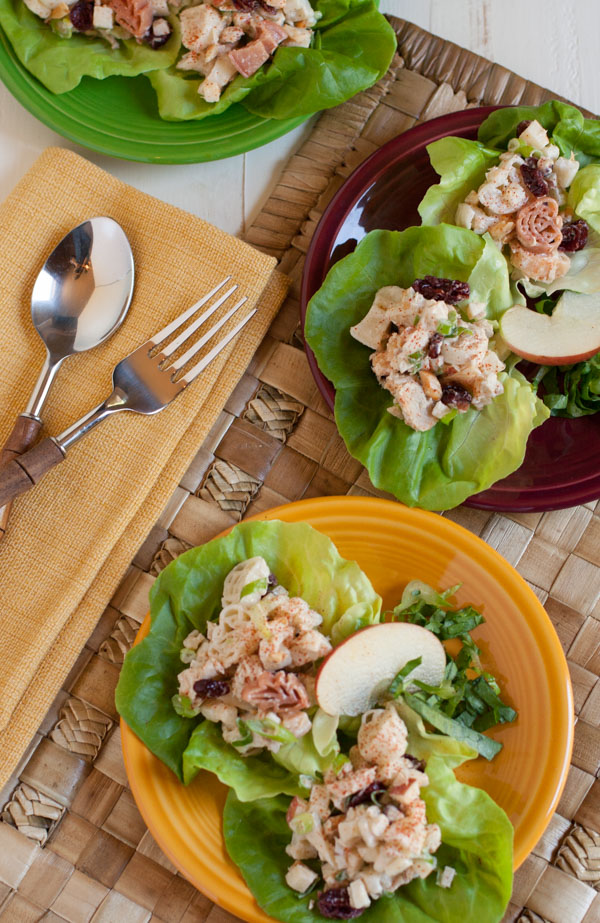 Pasta with Tuna, Apple, and Dried Cranberries | A wonderful lunch or snack any time of the year! Crunchy & healthy, it'll be your new family favorite! | WorldofPastabilities.com