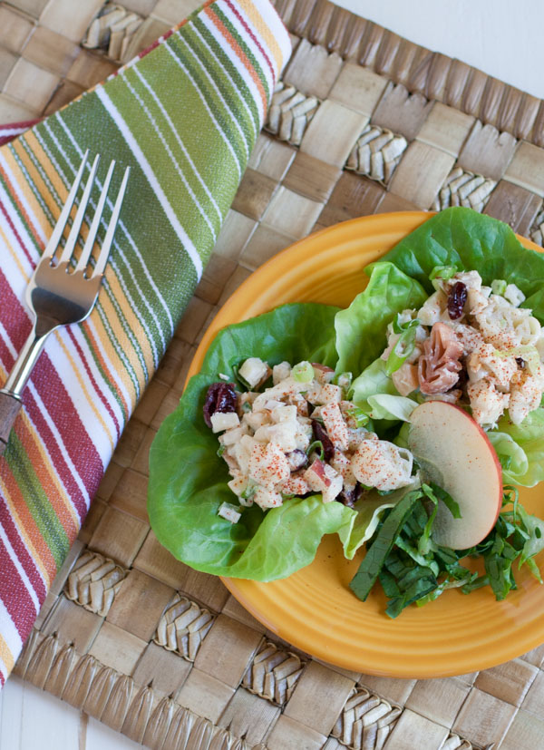 Pasta with Tuna, Apple, and Dried Cranberries | A wonderful lunch or snack any time of the year! Crunchy & healthy, it'll be your new family favorite! | WorldofPastabilities.com