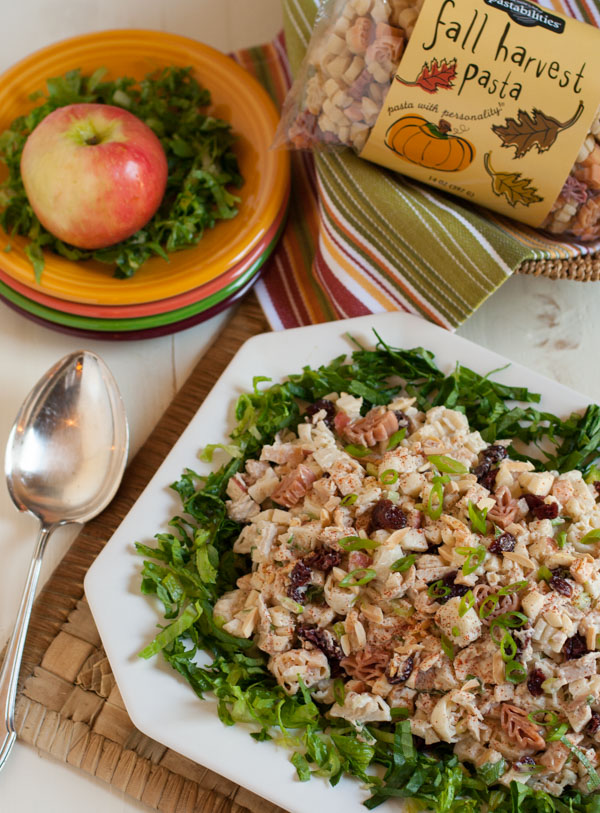 Pasta with Tuna, Apple, and Dried Cranberries | A wonderful lunch or snack any time of the year! Crunchy & healthy, it'll be your new family favorite! | WorldofPastabilities.com