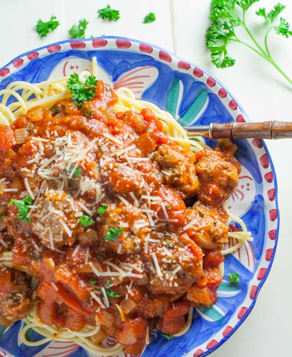 Spaghetti and Meatball | WorldofPastabilities.com