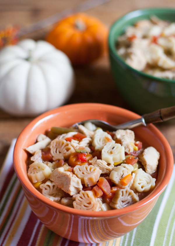 Thanksgiving Turkey Leftover Soup | WorldofPastabilities.com