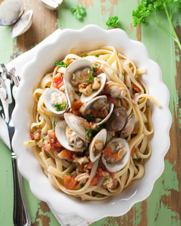 Tuscan Style Clam Sauce | WorldofPastabilities.com