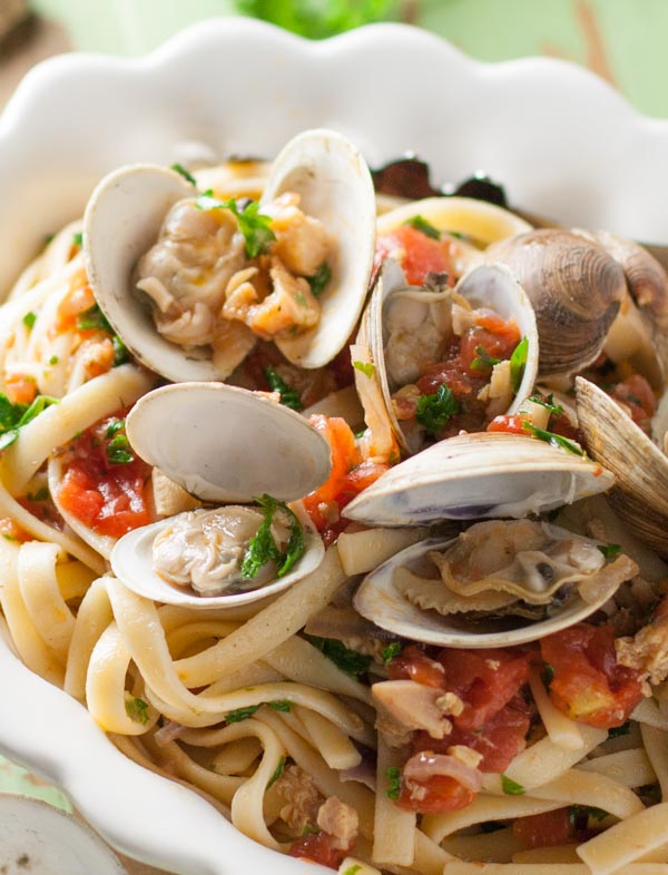 Tuscan Style Clam Sauce | WorldofPastabilities.com