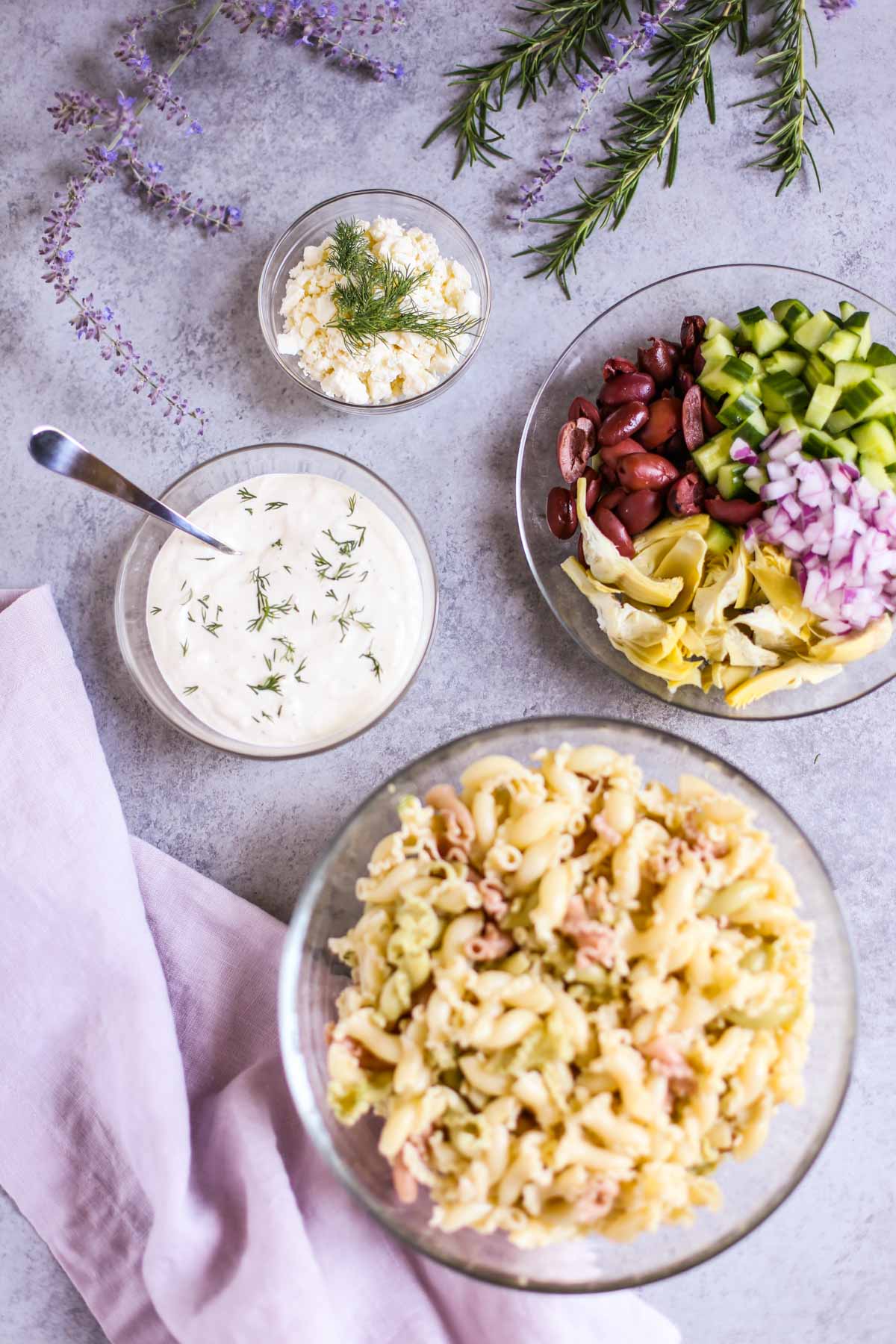 Tzatziki Pasta Salad 22